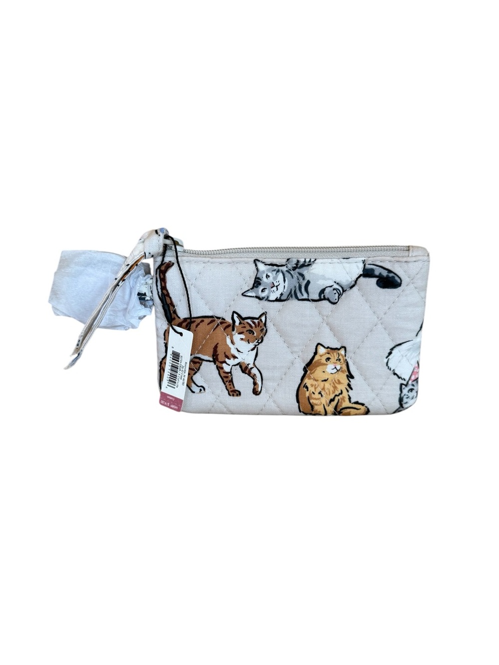 Vera Bradley ID Holder and Zipper Pouch in A Cat’s Life Pattern RETIRED NWT